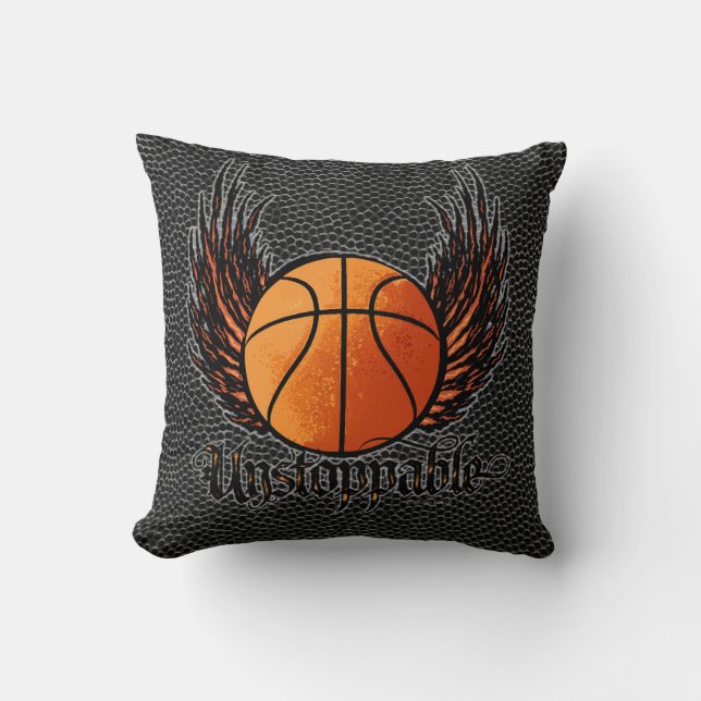 Unstoppable (Basketball) Cushion (Front)
