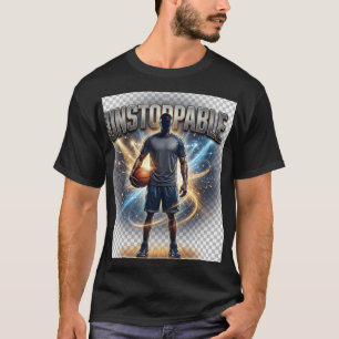 Unstoppable Basketball Shirt, Motivational Player T-Shirt