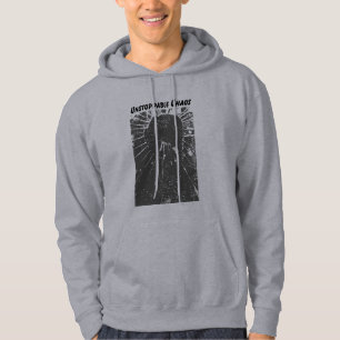 Unstoppable Chaos - Grunge Abstract Streetwear Hoodie