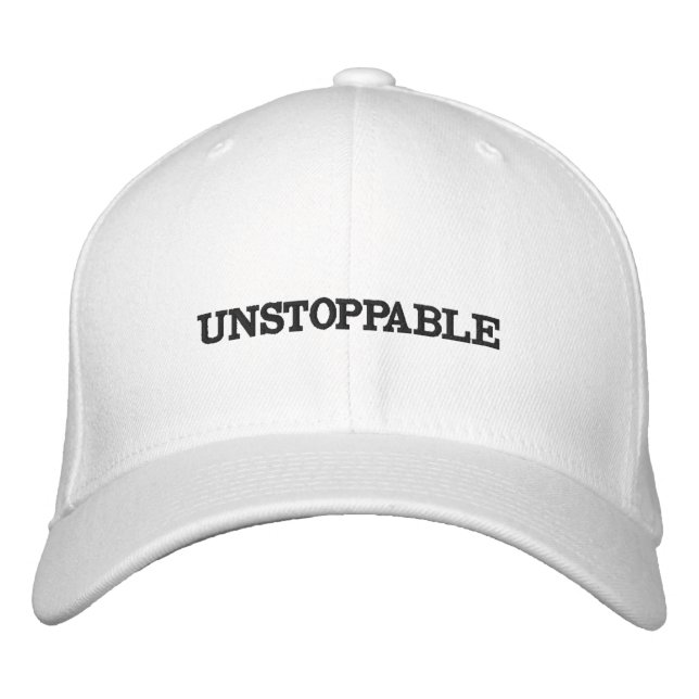 Unstoppable Embroidered Hat (Front)
