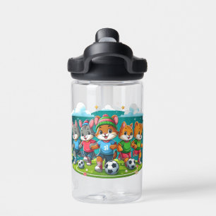 Unstoppable Furry Friends Water Bottle