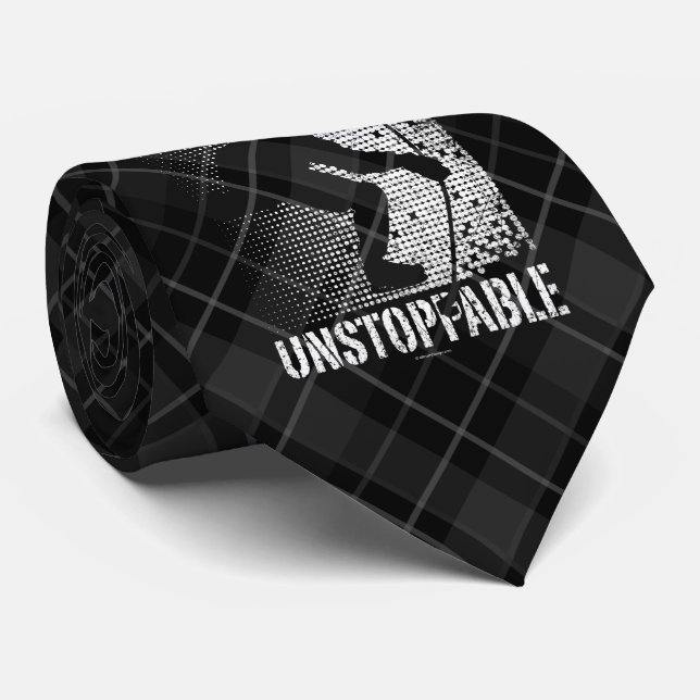 Unstoppable (Hockey) Neck Tie (Rolled)