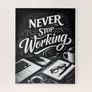 Unstoppable Hustle Jigsaw Puzzle