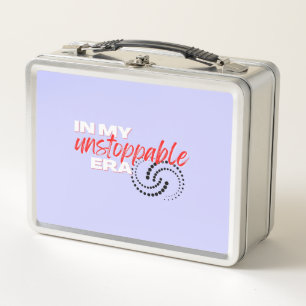 Unstoppable, In my Unstoppable Era Metal Lunch Box