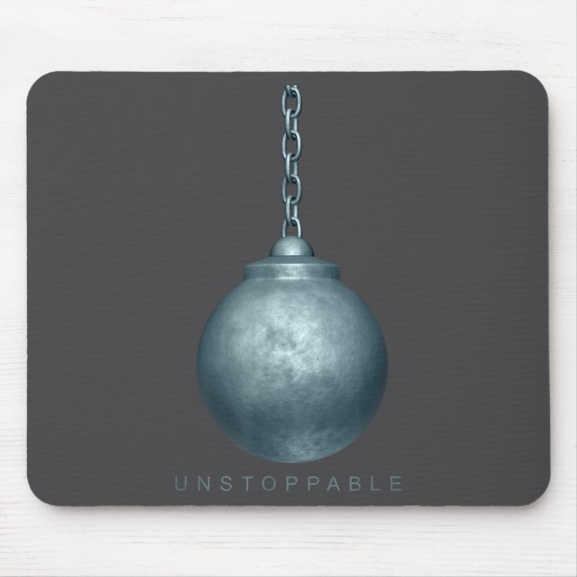 Unstoppable Motivation  Mouse Mat (Front)
