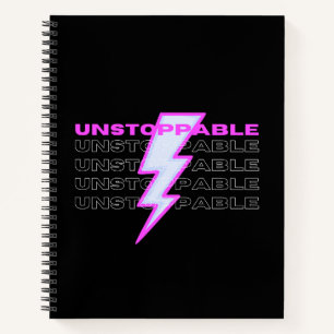 Unstoppable, Motivational, Inspirational Notebook