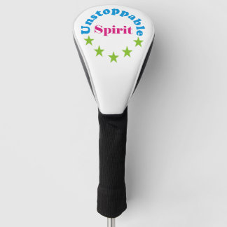 unstoppable spirit golf head cover