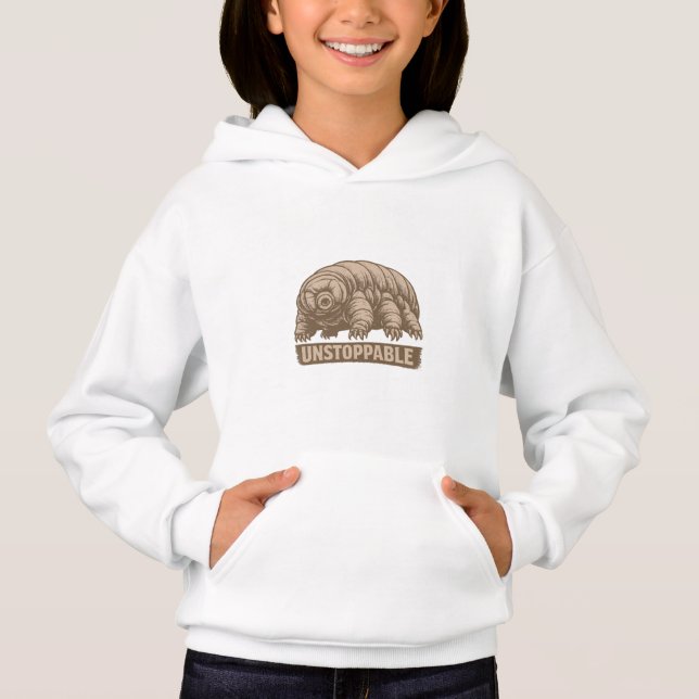 Unstoppable Tardigrade Vintage Science Art (Front)