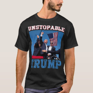 Unstoppable Trump 2024 - U.S Presidential T-Shirt