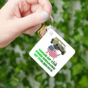Unstoppable veterans key ring