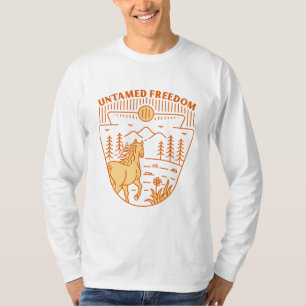 Untamed Freedom Horse T-Shirt
