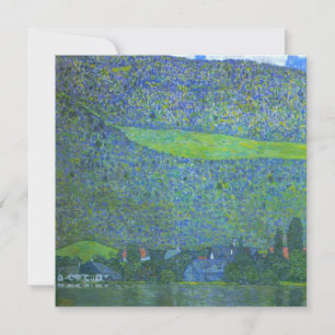 Unterach at Attersee by Klimt, Vintage Art Nouveau