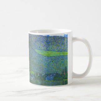 Unterach at Attersee by Klimt, Vintage Art Nouveau Coffee Mug