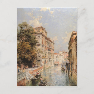 Unterberger’s Venice art postcard