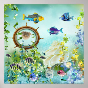 Unterwasserwelt III Poster