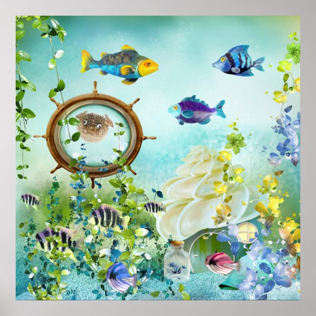 Unterwasserwelt III Poster (Front)