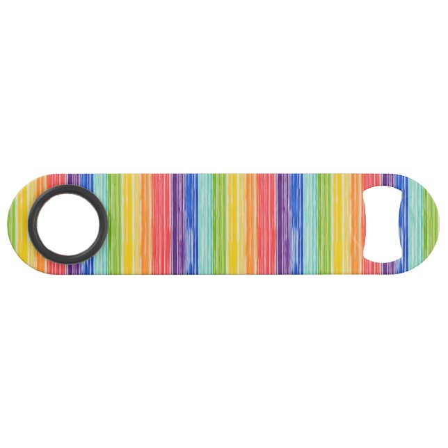 Untidy rainbow stripes (Back Horizontal)