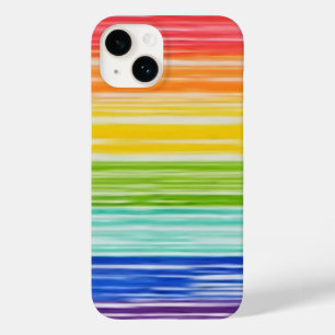 Untidy rainbow stripes Case-Mate iPhone case