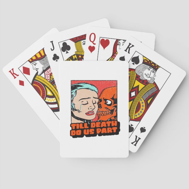 Until Death Do Us Part Classic Playing Cards (Back)
