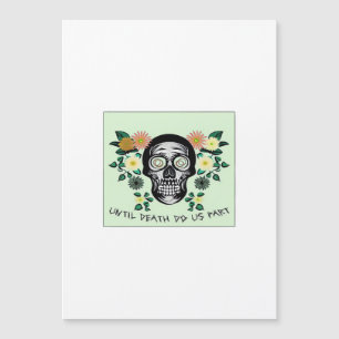 Until Death Do Us Part, Skull With Flowers Classic