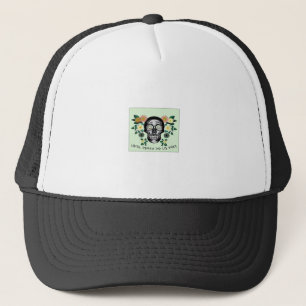 Until Death Do Us Part, Skull With Flowers Classic Trucker Hat