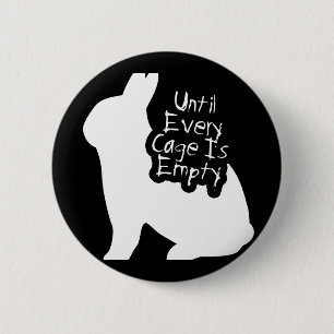 Until Every Cage is Empty (ALF) 6 Cm Round Badge