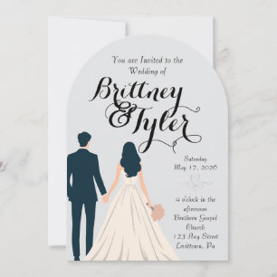 Until Forever-Brittney Wedding Invitation