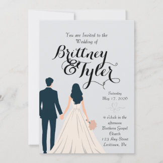 Until Forever-Brittney Wedding Invitation