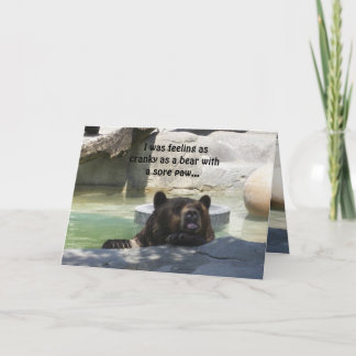... until I thought of you! Card
