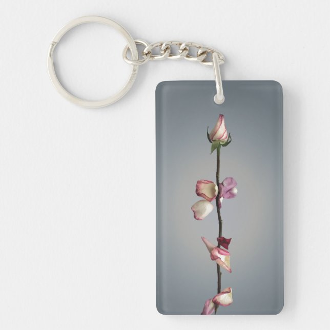 Until the last petal... key ring (Front)