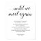 Until We Meet Again Elegant Funeral Poem with Name