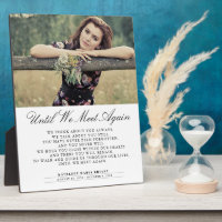 Until We Meet Again Funeral Photo