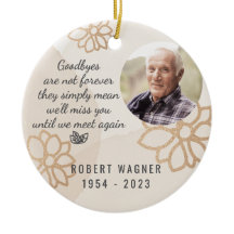 Until We Meet Again Photo Ornament