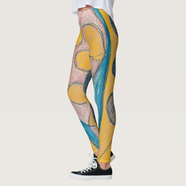 Untitled, 1908 by Hilma af Klint Leggings (Left)