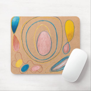 Untitled, 1908 by Hilma af Klint Mouse Mat