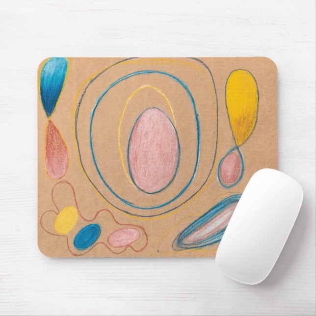 Untitled, 1908 by Hilma af Klint  Mouse Mat (With Mouse)