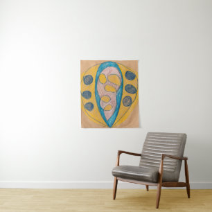 Untitled, 1908 by Hilma af Klint Tapestry