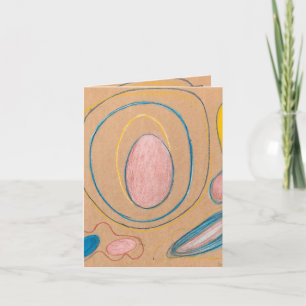 Untitled, 1908 by Hilma af Klint Thank You Card