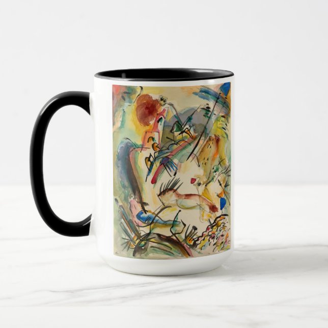Untitled, 1915 by Wassily Kandinsky Mug (Left)