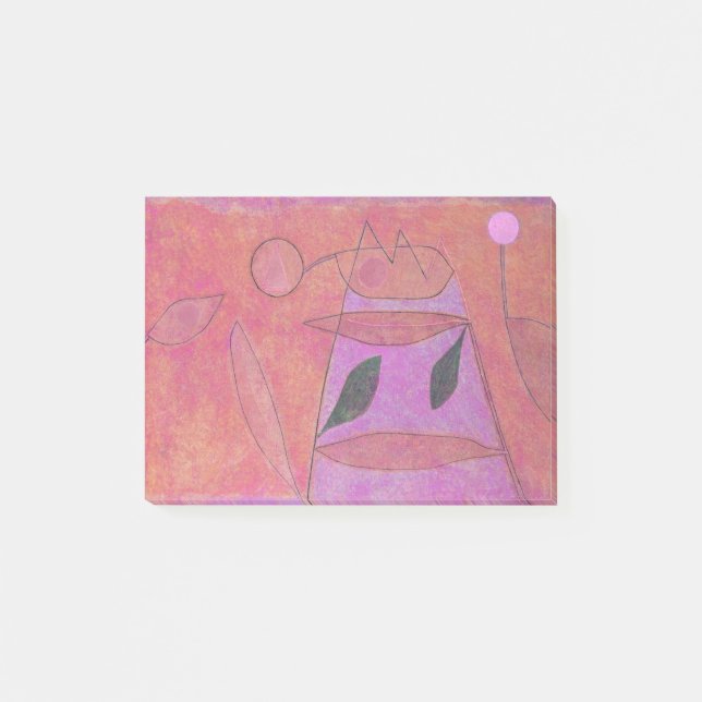 Untitled (1933) by paul klee post-it notes (Front)