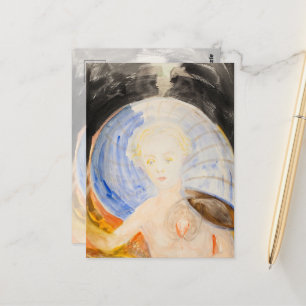 Untitled, 1934 by Hilma af Klint Postcard