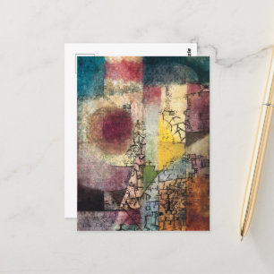 Untitled 2 by Paul Klee, Abstract Art Postcard