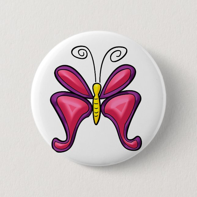 Untitled 6 Cm Round Badge (Front)