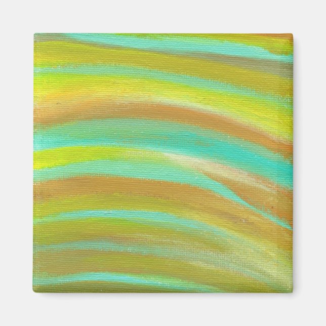 Untitled Abstract Art Magnet (Front)