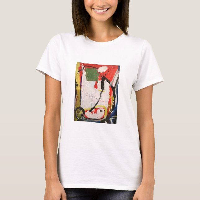 Untitled Abstract Painting Hankamer Artjunkhaus T-Shirt (Front)