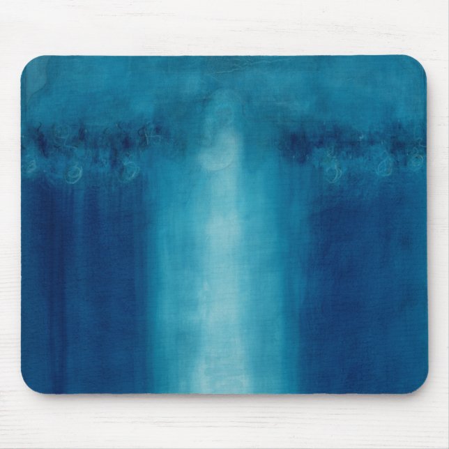 Untitled blue painting 1995 mouse mat (Front)
