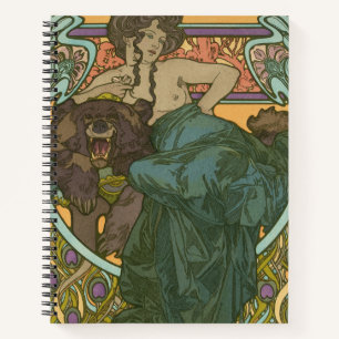 Untitled by Alphonse Mucha (1902) Notebook