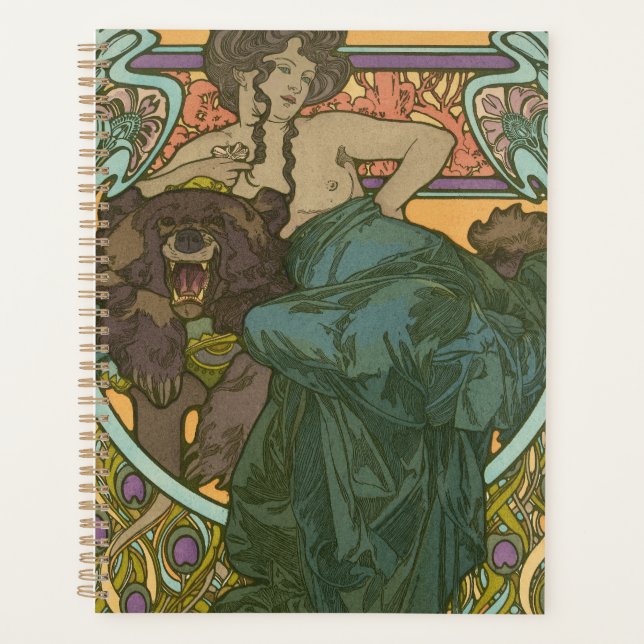 Untitled by Alphonse Mucha (1902) Planner (Front)
