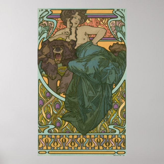 Untitled by Alphonse Mucha (1902) Poster (Front)
