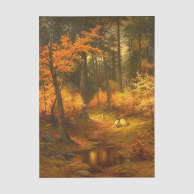 Untitled by Joseph Farquharson Tissue Paper (Front)